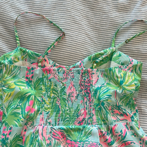 Lilly Pulitzer flamingo dress - Picture 4 of 5